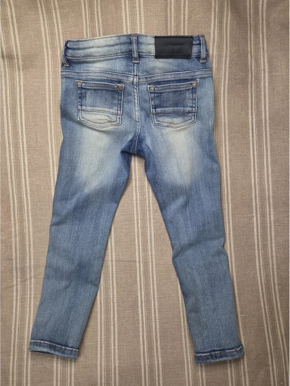 Exit Boys Blue Light Wash Denim Skinny Slim Fit Jeans 5T Pockets